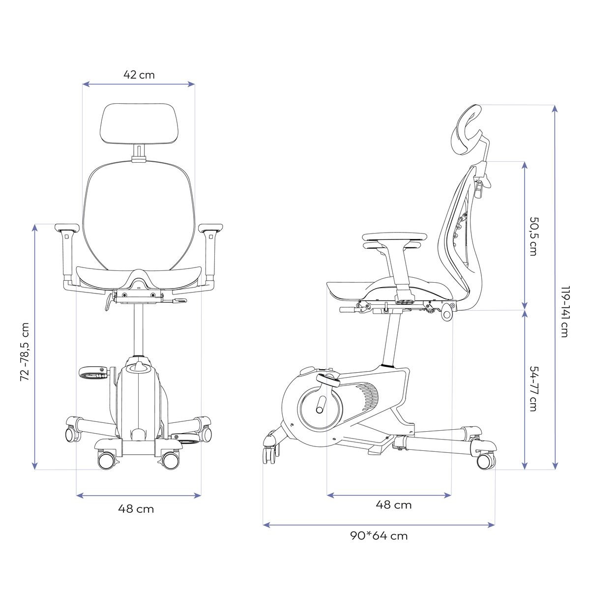 Cadeira Ergonômica Elements Egea